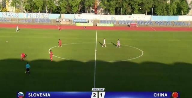 中国U15男足2-0完胜意大利U15 沙明两分钟内梅开二度