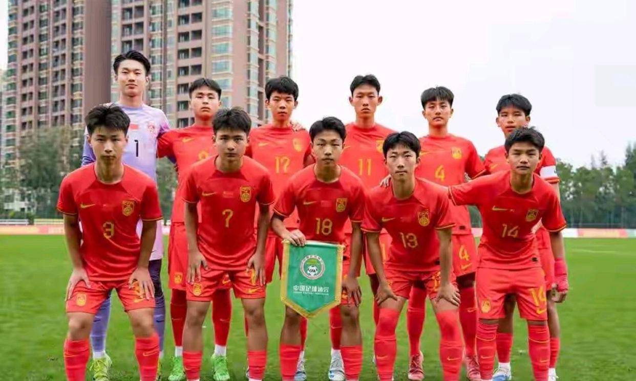中国U15男足2-0完胜意大利U15 沙明两分钟内梅开二度