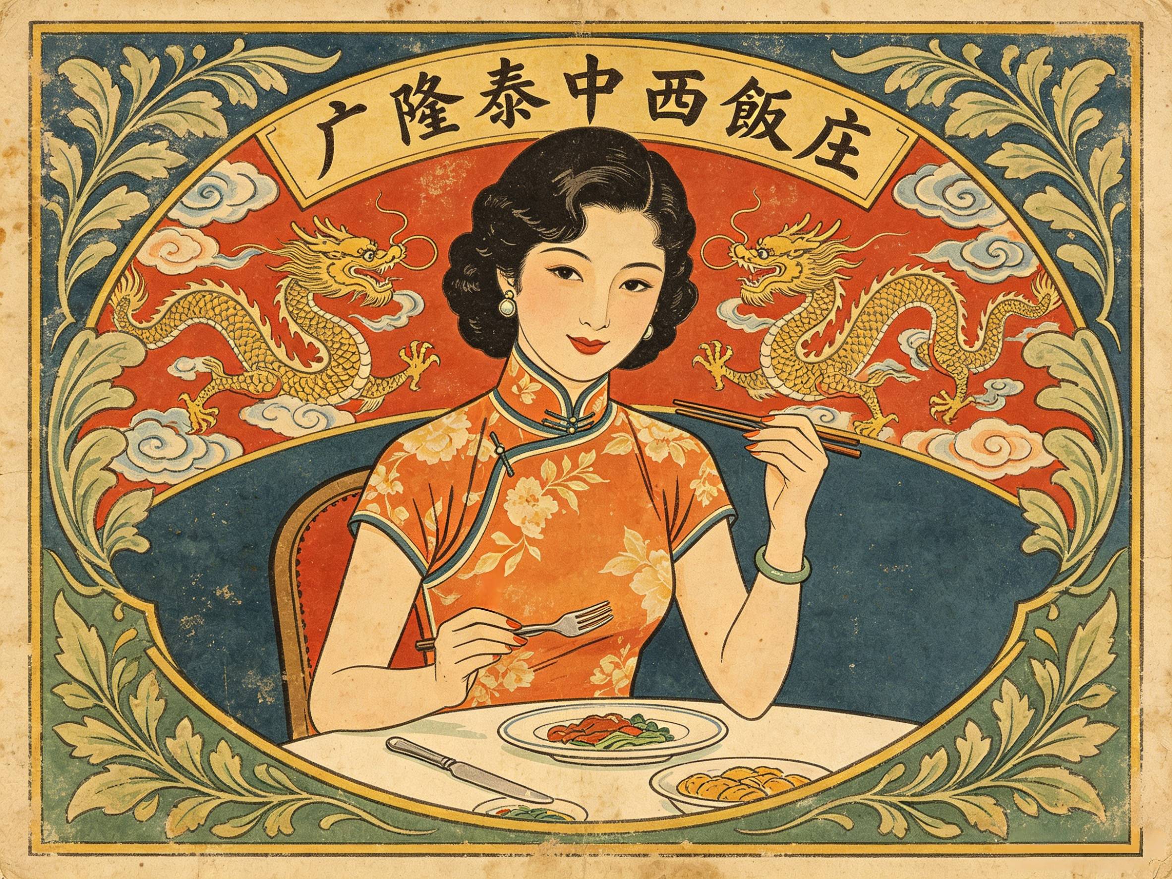 民国最时髦的融合菜，可比你想象的要“野”多了！